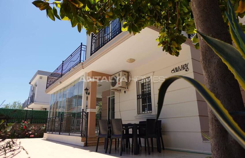 فيلا مفروشة 3 غرف نوم مع مسبح خاص في فتحية أولودينيز 12