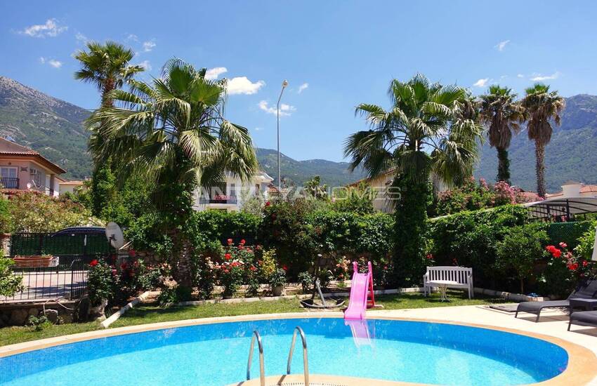 فيلا مفروشة 3 غرف نوم مع مسبح خاص في فتحية أولودينيز 11