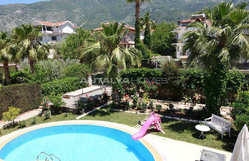 فيلا مفروشة 3 غرف نوم مع مسبح خاص في فتحية أولودينيز 4