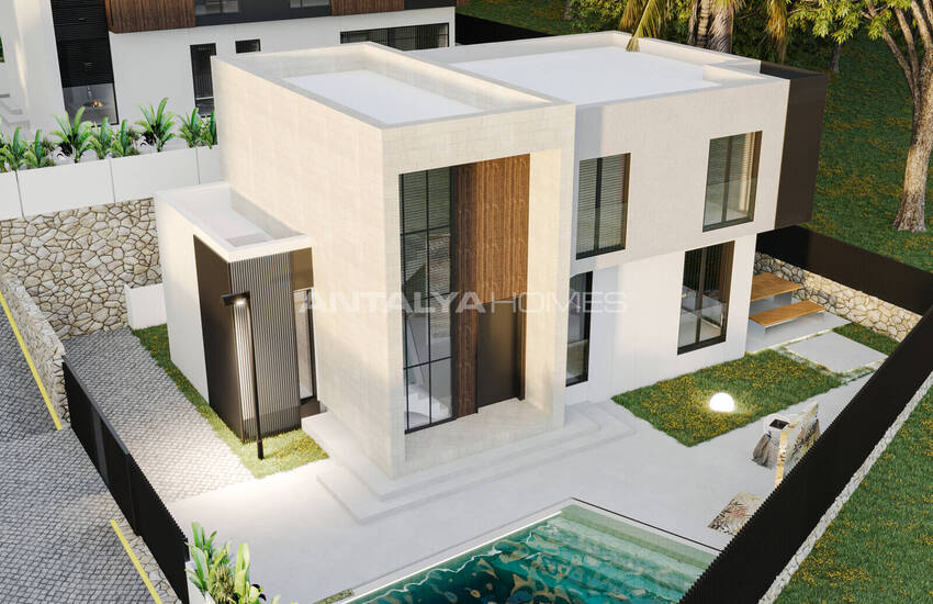 Lyxhus Med Privata Pooler I Ett Komplex I Fethiye Antalya 2