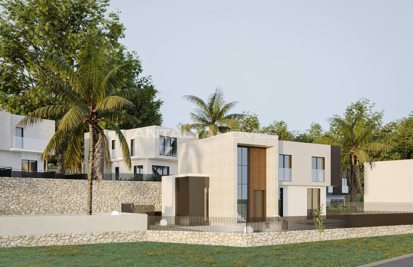 Lyxhus Med Privata Pooler I Ett Komplex I Fethiye Antalya 8