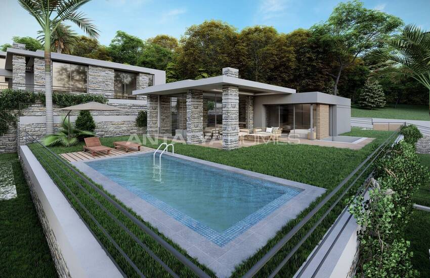 خانه‌های شیک با استخرهای خصوصی در یالیکاواک بدروم 1