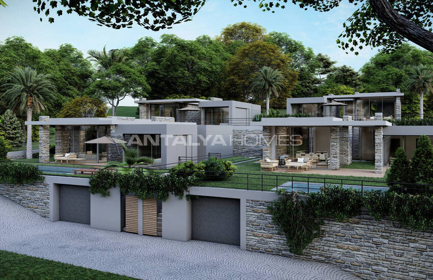 Элегантные дома с собственными бассейнами в Ялыкаваке, Бодрум 6