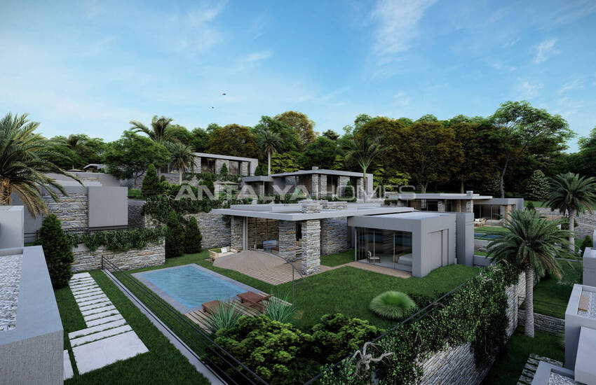 Элегантные дома с собственными бассейнами в Ялыкаваке, Бодрум 4