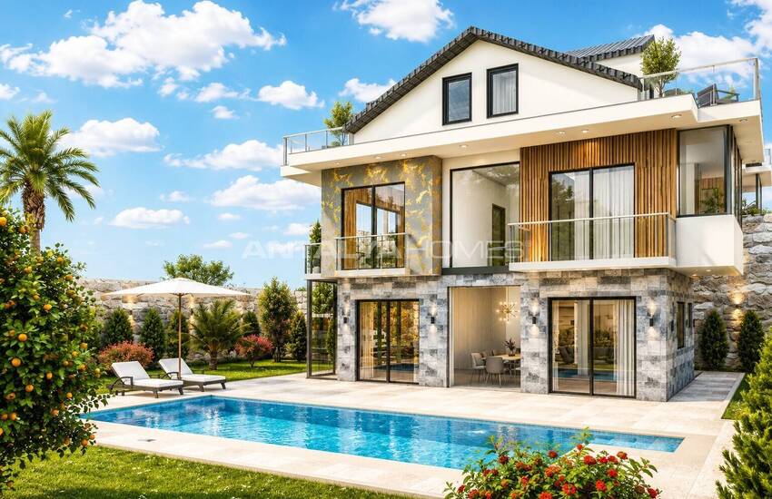 Villa's Met Privézwembaden In Centraal Fethiye 4