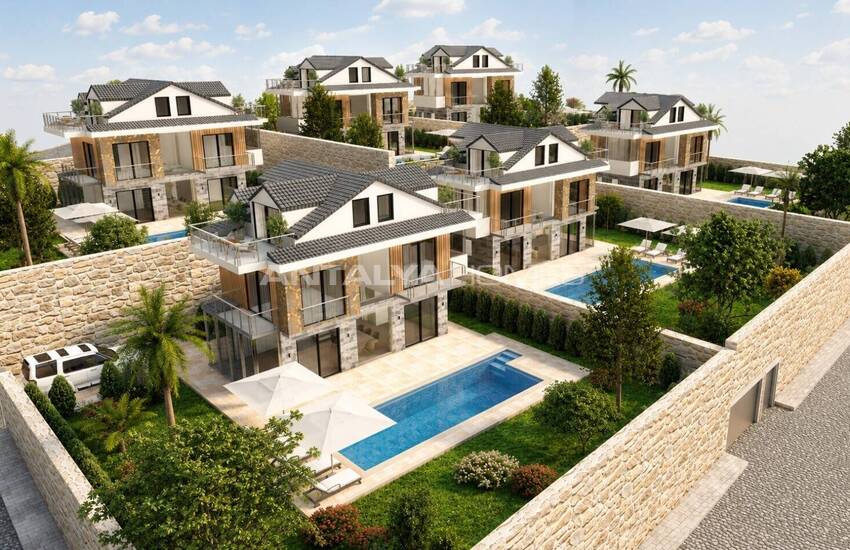 Villa's Met Privézwembaden In Centraal Fethiye 3