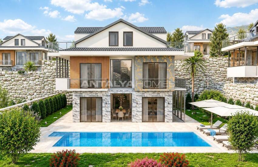 Villen Mit Privatpools Im Zentrum Von Fethiye