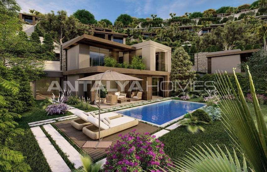 Houses with Pools in a Beach-access Complex in Bodrum