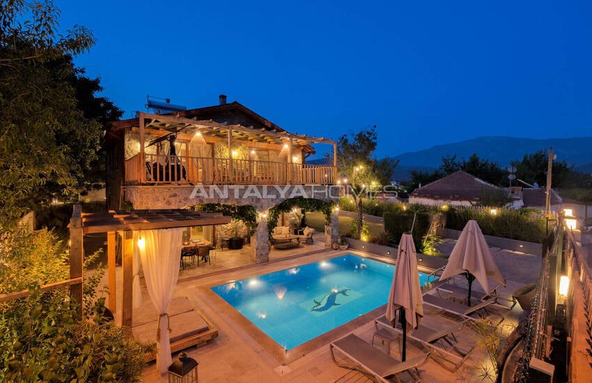 2 Steinhäuser Zum Verkauf Zum Einzelpreis In Kayaköy Fethiye 1