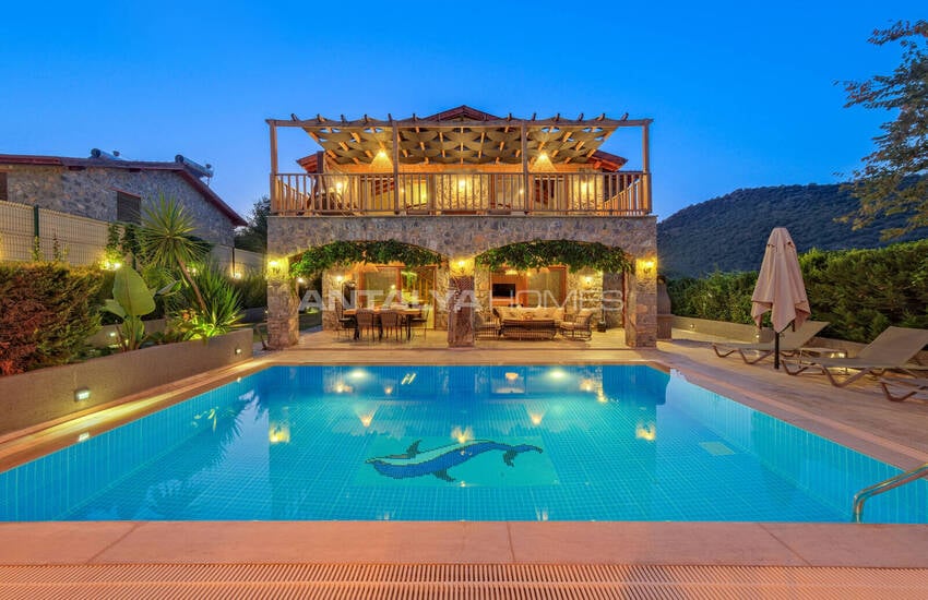 2 Steinhäuser Zum Verkauf Zum Einzelpreis In Kayaköy Fethiye 2