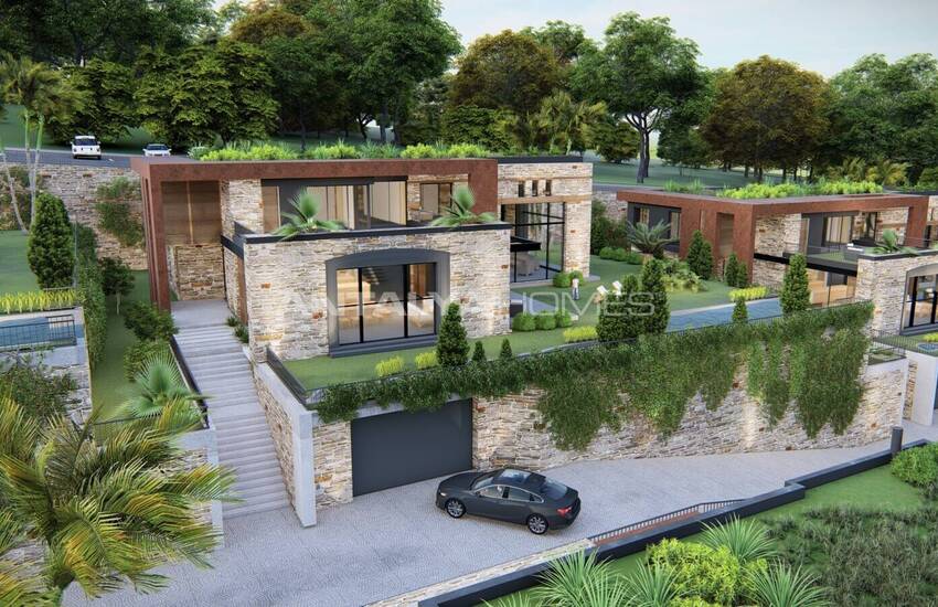 Élégantes Maisons Avec Piscine Privée À Bodrum Konacik 5