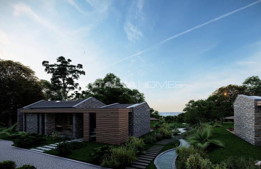 Villas Spacieuses Avec Grand Terrain À Bodrum, Muğla 13