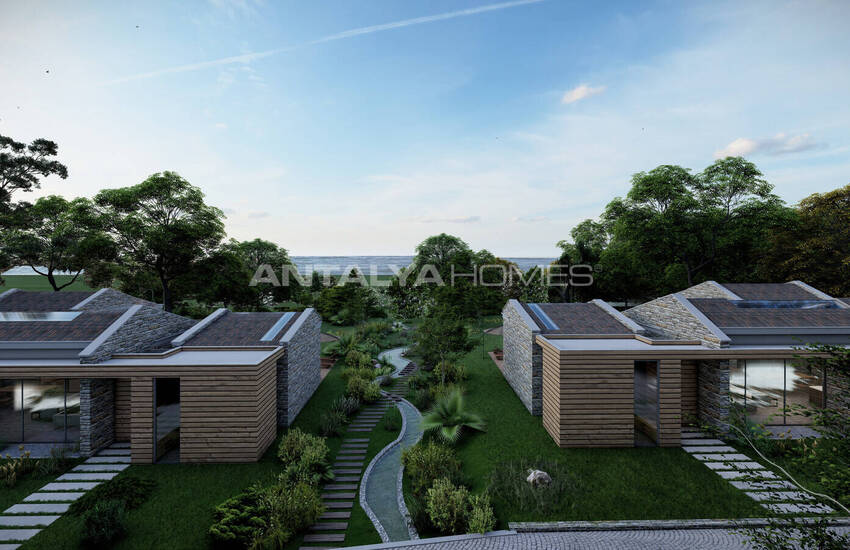 Villas Spacieuses Avec Grand Terrain À Bodrum, Muğla 14