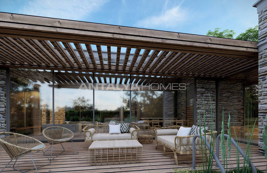 Villas Spacieuses Avec Grand Terrain À Bodrum, Muğla 15