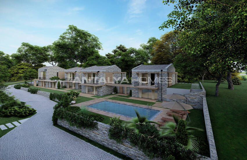 Villas Spacieuses Avec Grand Terrain À Bodrum, Muğla 16