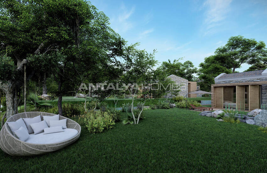 Villas Spacieuses Avec Grand Terrain À Bodrum, Muğla 17