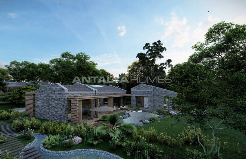 Villas Spacieuses Avec Grand Terrain À Bodrum, Muğla 20