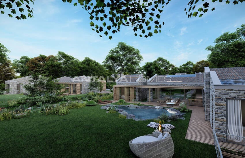 Villas Spacieuses Avec Grand Terrain À Bodrum, Muğla 8