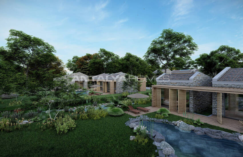 Villas Spacieuses Avec Grand Terrain À Bodrum, Muğla 9