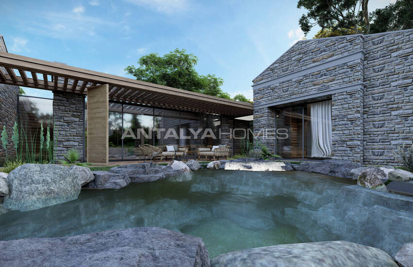 Villas Spacieuses Avec Grand Terrain À Bodrum, Muğla 10