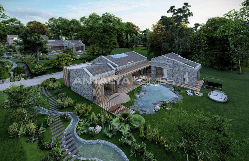 Villas Spacieuses Avec Grand Terrain À Bodrum, Muğla 11