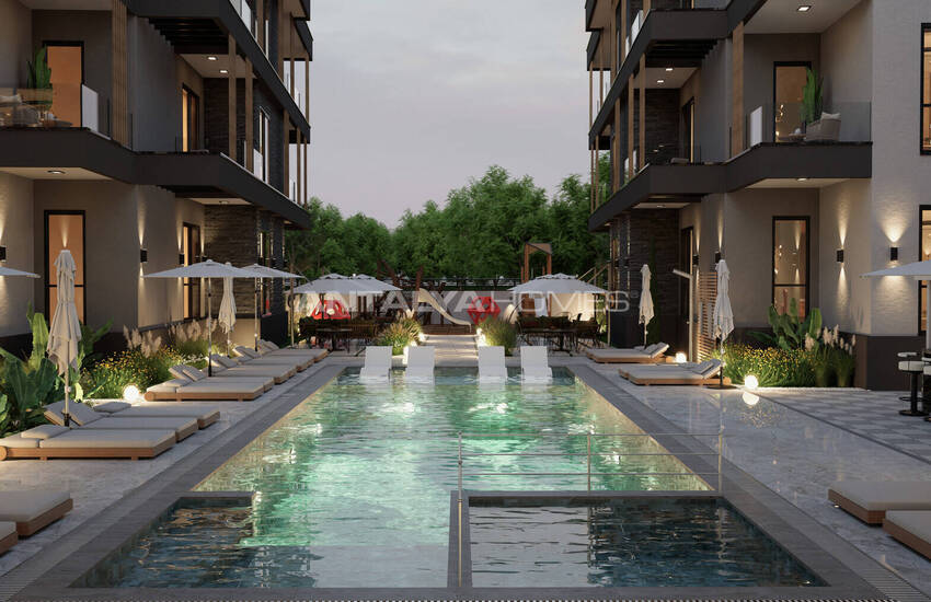 Appartements D'investissement Avec Piscine À Dalaman Muğla