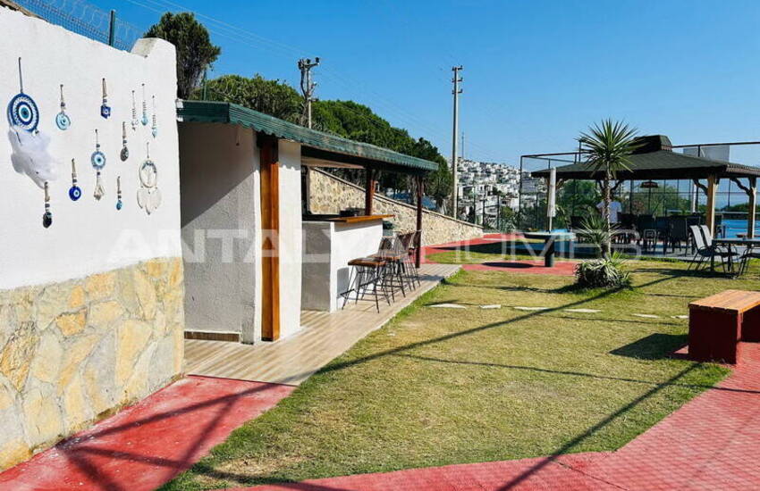 Sea-view Villa in a Complex with Private Beach in Bodrum 12