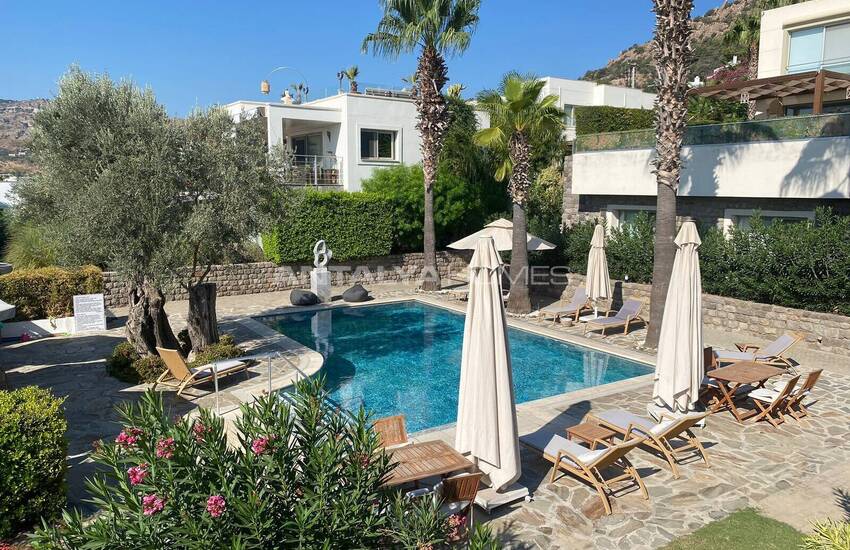 Furnished Flat with a Sea-view Terrace in Bodrum Türkbükü 13