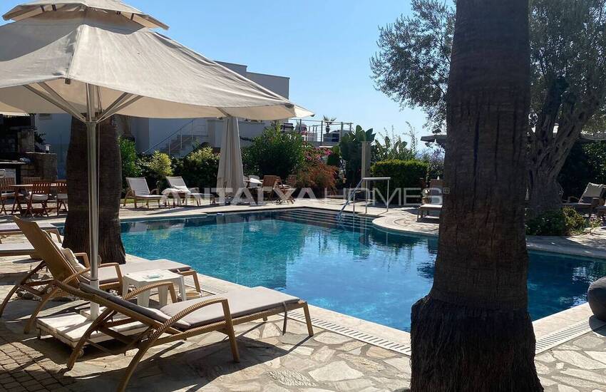 Furnished Flat with a Sea-view Terrace in Bodrum Türkbükü 14