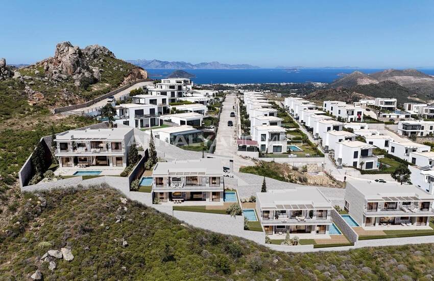 Appartements Avec Vue Sur La Mer Et Piscine Privée À Bodrum Bağla 7