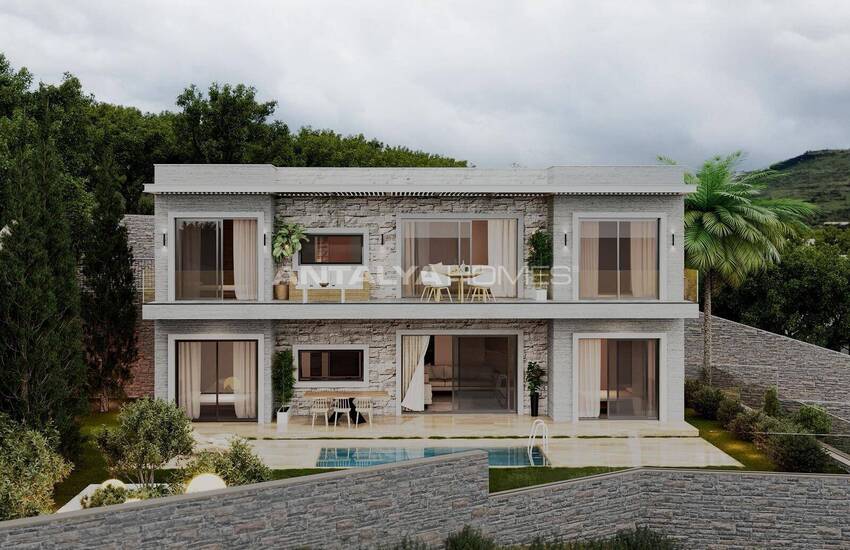 Appartements Avec Vue Sur La Mer Et Piscine Privée À Bodrum Bağla 5