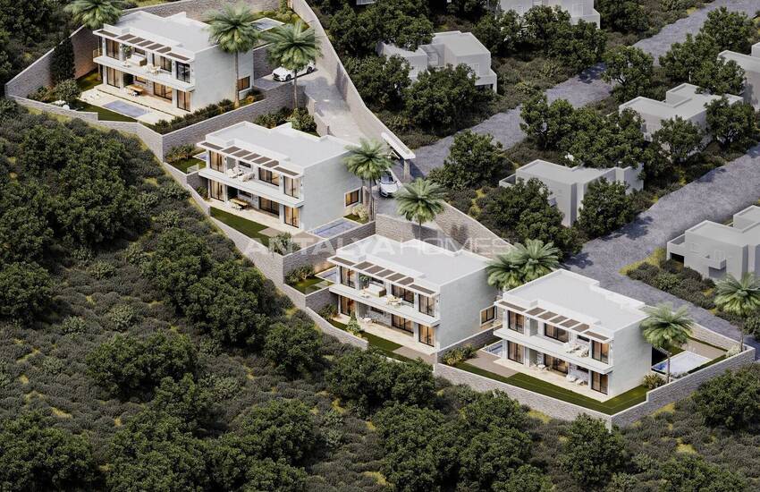 Appartements Avec Vue Sur La Mer Et Piscine Privée À Bodrum Bağla 8