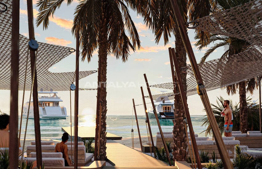 Elegant Apartments in a Project with Private Beach in Bodrum 8