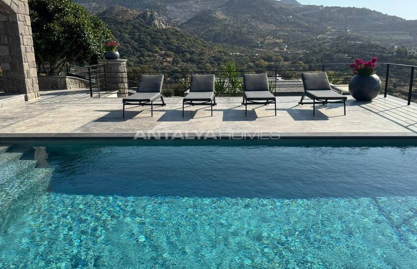Maison Élégante Avec Vue Sur Le Port De Plaisance À Bodrum Yalıkavak 10