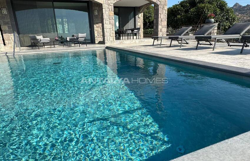 منزل أنيق بإطلالات على المرسى في بودروم ياليكافاك 7