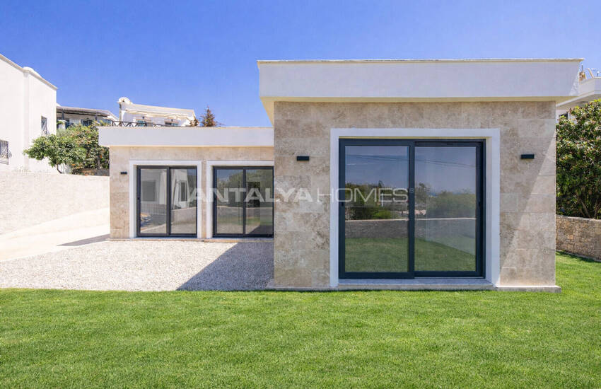 Bodrum Kadıkalesi'nde Plaja Yakın Tek Katlı Villalar 1