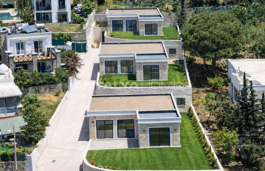 Bodrum Kadıkalesi'nde Plaja Yakın Tek Katlı Villalar 3
