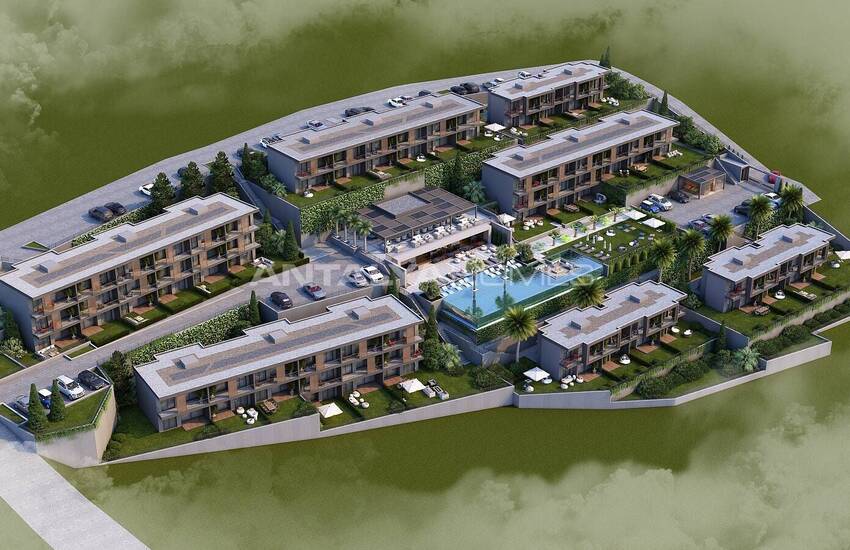 شقة بإطلالة على البحيرة في بودروم 8