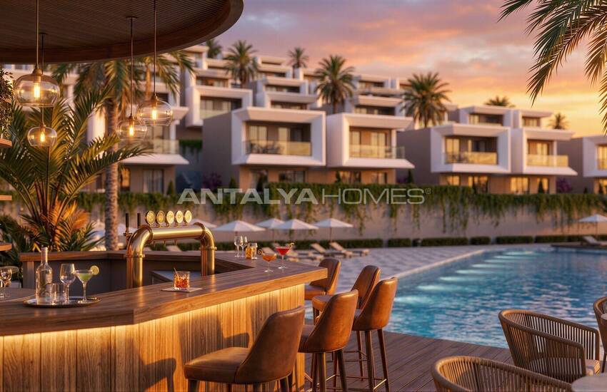 فيلات مطلة على الطبيعة للبيع مع مسبح في أدابوكو، بودروم 1