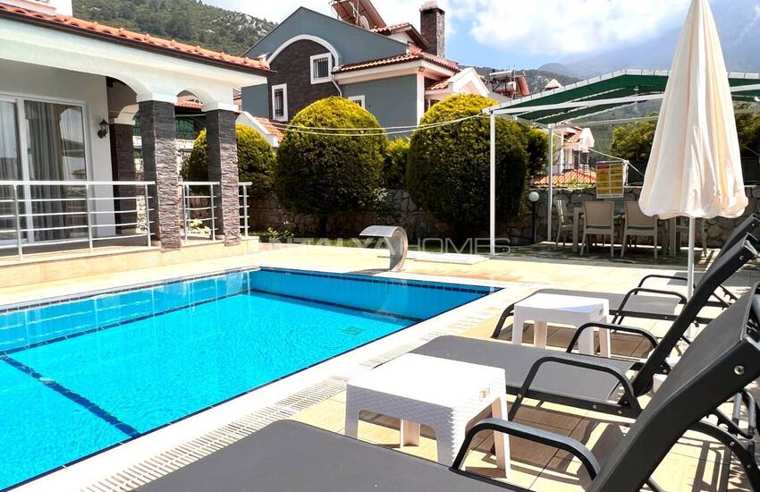 Villa Meublée 3 Chambres Avec Piscine Près De La Mer À Fethiye 2