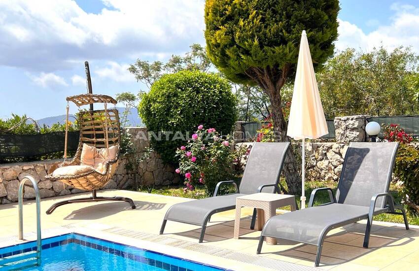 Möblerad Villa Med 3 Sovrum Och Pool Nära Havet I Fethiye 3