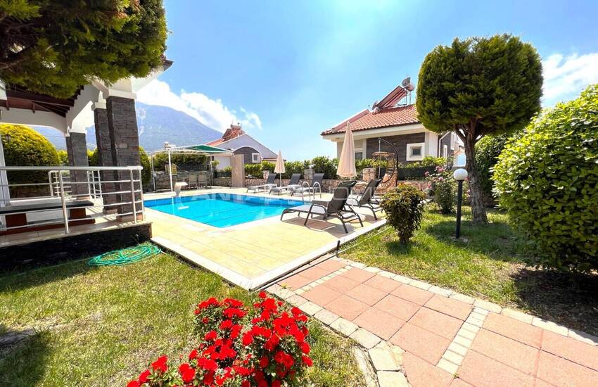 Villa Meublée 3 Chambres Avec Piscine Près De La Mer À Fethiye 1
