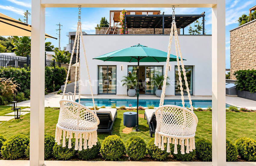 Detached Villas for Sale with Sea Views in Bodrum Muğla 1