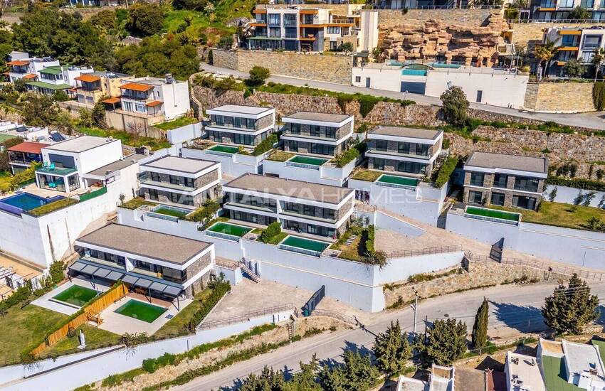 Lägenheter Med Havsutsikt Till Salu Med Pool I Bodrum, Turkiet 3