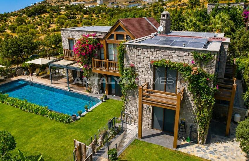 منزل مستقل على بُعد 3.2 كم من البحر في بودروم، تركيا 10