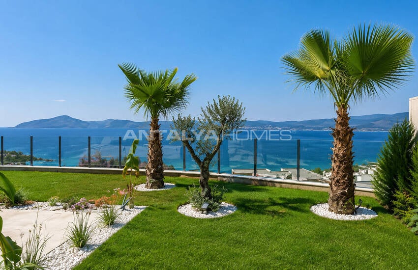 Maisons À Vendre À Bodrum Avec Vue Sur Mer Et Chauffage Au Sol 4