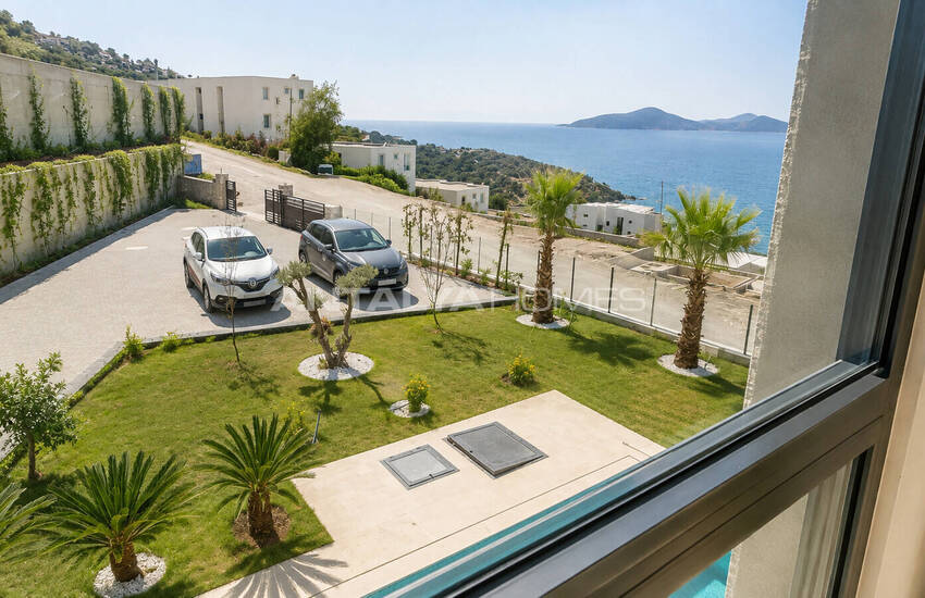 Maisons À Vendre À Bodrum Avec Vue Sur Mer Et Chauffage Au Sol 7