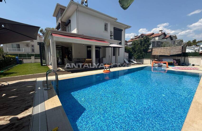 Villa Indépendante Avec Piscine Privée À Fethiye Foça 2