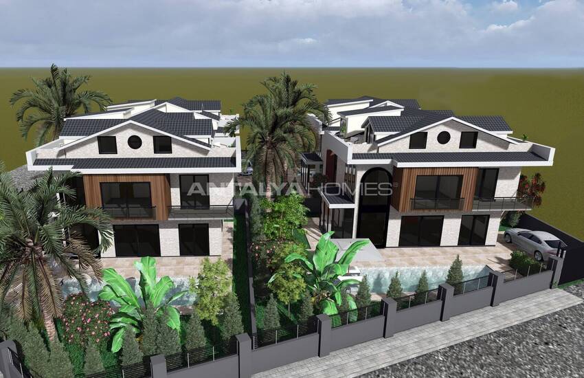Muğla Fethiye'de Özel Havuzlu ve Bahçeli Müstakil Villalar 6