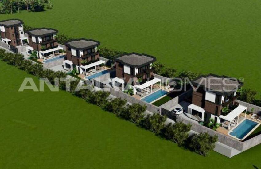 Fethiye'de Plaja Yakın Özel Havuzlu Müstakil Villalar 3